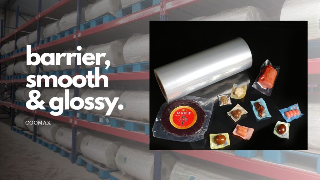 Food vacuum bagging film